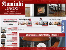 Tablet Screenshot of groz.pl